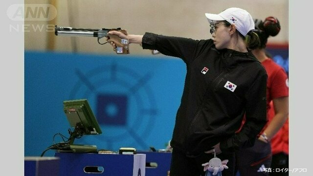 「かっこよすぎ！」韓国の射撃キム・イェジ選手　世界が虜に【パリオリンピック2024】