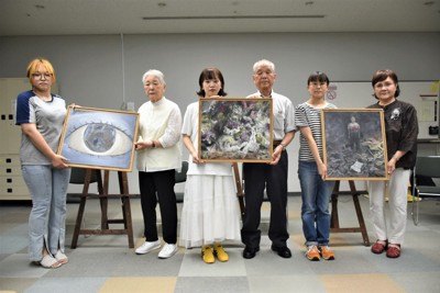 忘れられない被爆体験、絵画で伝える　九州産業大生の作品に涙