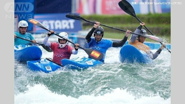 カヌーの新種目　落ちて！回って！激流をゆく「カヤッククロス」　田中雄己が1回戦へ【パリオリンピック2024】