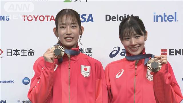 【メダリスト会見】バドミントン　五輪初出場の“シダマツ”ペアが銅メダル