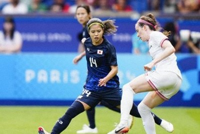 サッカー女子　日本はアメリカに敗れ準々決勝敗退　パリ五輪