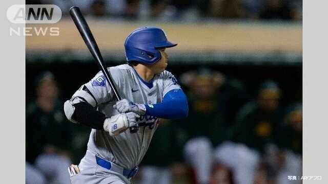 もはや暴力！ 大谷翔平の弾丸打球が審判を襲った瞬間 171キロの火を噴くロケットヒットに「危ない！！」「塁審よく逃げたな」