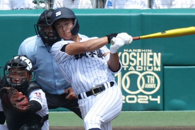 初勝利の滋賀学園監督「気持ちのぶつかり合いだった」　夏の甲子園