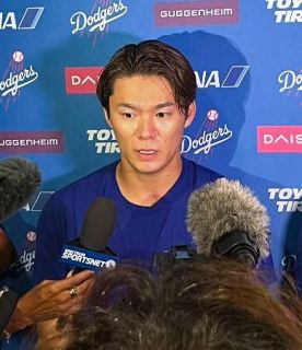 ドジャース山本、リハビリ順調　「思い切り投げられる状態」