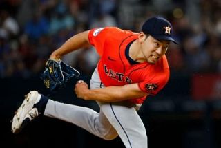 菊池、アストロズ移籍後初勝利　６回途中で２失点、鈴木は無安打