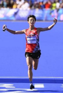 男子マラソン、赤崎暁が６位　卓球女子団体決勝、中国と対戦