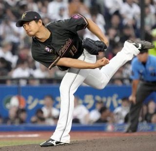 ロ３―１オ（１０日）　唐川が６回１失点で２勝目