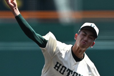 報徳学園・今朝丸「次はプロ野球で」　夏の甲子園、注目の右腕散る