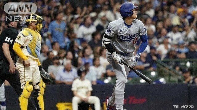 大谷翔平、特大弾で完全復活？HRランキング首位に　「40-40」達成に現実味？