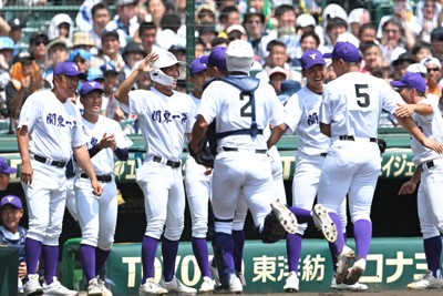 関東一のヒーローは「内野陣」　勝敗分けた3連続の好守　夏の甲子園