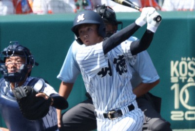 4度甲子園出場　全国制覇した叔父に近づきたい　明徳義塾の遊撃手