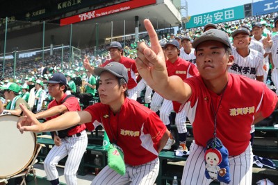 キレキレダンスは「伝統芸」　滋賀学園の応援、SNSで話題　甲子園