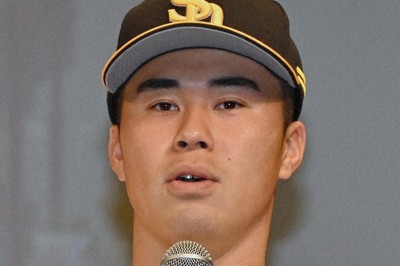 ソフトバンク2年目の松本晴がプロ初勝利　5回無失点、二塁踏ませず