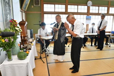 「悲劇を語り継ぎたい」　346人犠牲「大兵庫開拓団」の慰霊祭