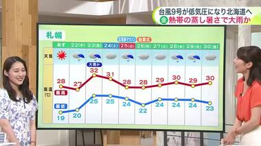 【北海道の天気 8/20(火)】秋冬の天候は？きょう3か月予報が発表！9月も30℃以上の真夏日があり初雪は遅い