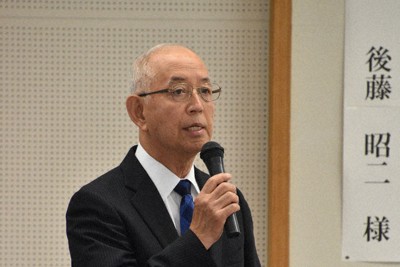 76歳保護司　大津の事件「やめてはいけないと決意」警官を前に講演