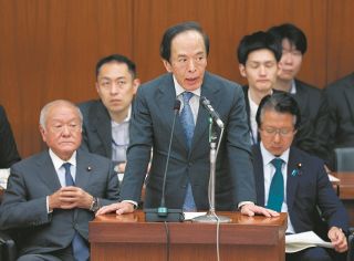 日銀・植田総裁、緩和修正の維持を強調　金融市場は「引き続き不安定」　衆院閉会中審査