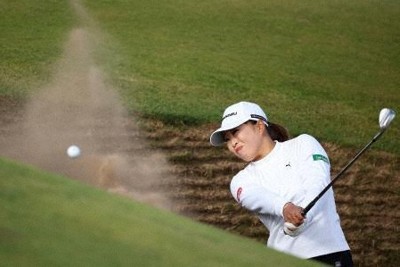 西郷真央が4位発進　古江彩佳ら63位　全英女子ゴルフが開幕