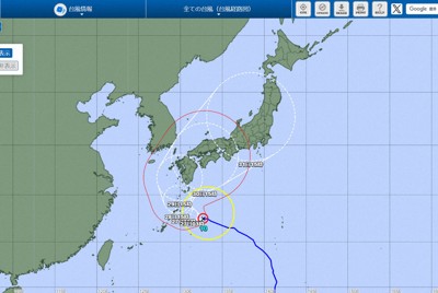 台風10号、新幹線にも影響　28日以降、計画運休や運転見合わせも