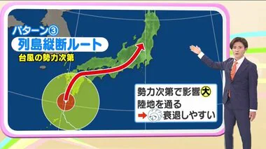 【台風情報】台風10号　予報円大きく…予測難しく　3つのルート「日本海」「太平洋」「列島縦断」　気象予報士が解説　