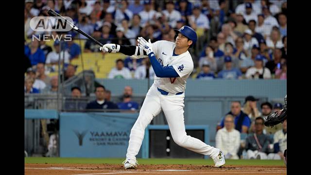 大谷が42号ソロHR　ナ・リーグ独走