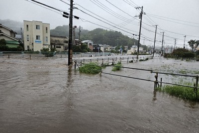 台風10号、神奈川でも被害　観測史上最大雨量を記録した所も