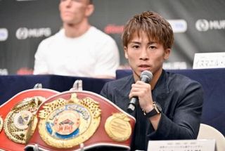 井上尚弥、自分が納得する試合を　武居由樹、比嘉大吾はＫＯ宣言