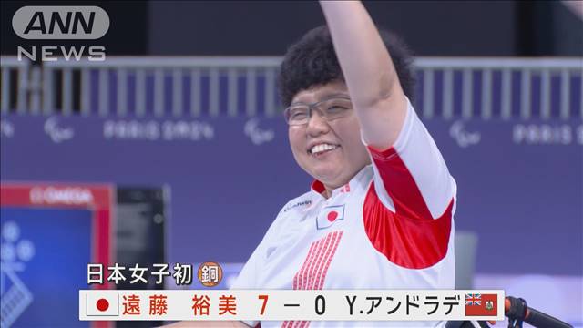 パリパラリンピック2024　ボッチャ遠藤裕美、射撃水田光夏が銅メダル