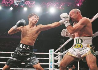 井上尚弥、日本人単独トップの世界戦23勝目　ドヘニーを7回TKOで4団体王座を防衛