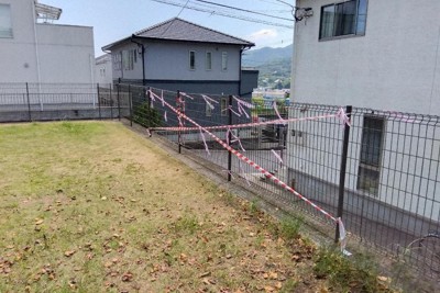 公園4割でフェンス不具合　子ども転落事故受け点検　大分・臼杵市