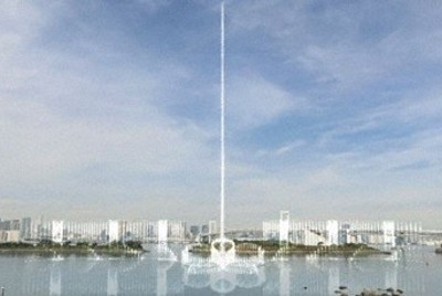 お台場海浜公園に高さ150メートルの噴水整備へ　世界最大規模