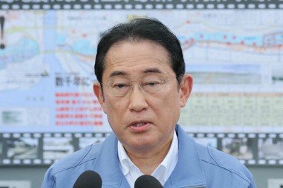 岸田首相、能登半島地震の液状化被害で復興支援を表明