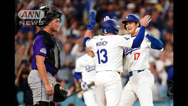 大谷翔平が52HR・52盗塁　偉業達成の翌日も快進撃