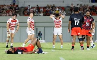 ラグビー日本、フィジーに敗れる　１７―４１、花園でＰＮＣ決勝