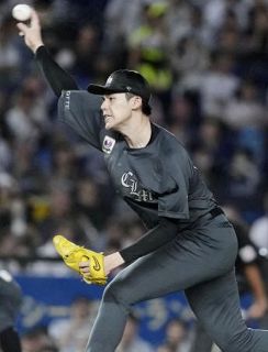 ロ７―２西（２２日）　佐々木、自己最多タイ９勝