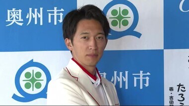 競歩・高橋和生選手　奥州市でパリ五輪を報告　佐賀県での国スポ・岩手県選手団の主将に