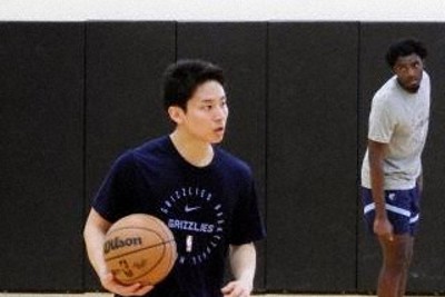 河村勇輝、NBAへ「自分の現在地を把握する」　米キャンプ2日目