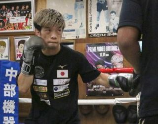 王者田中恒成「ＫＯしたい」　１４日初防衛戦、練習公開