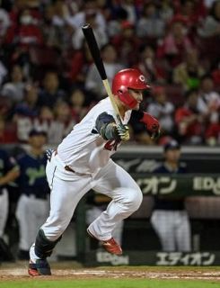 広３―１ヤ（５日）　滝田がプロ初登板勝利