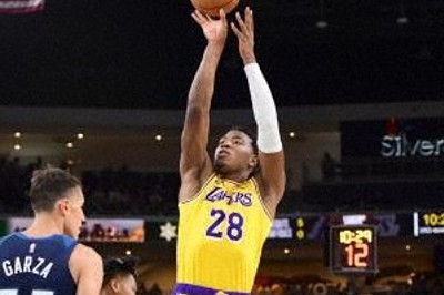 レーカーズ八村塁、先発で9得点　NBAオープン戦初戦