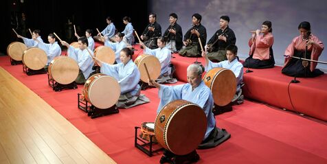 入賞者、芸道上達への思い新たに　沖縄タイムス選抜芸能祭2日目