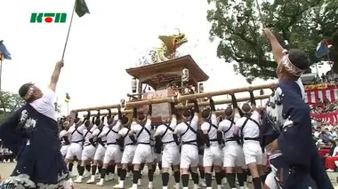 長崎くんち開幕　７つの踊町が華やかに奉納踊を披露　午後からお下りも