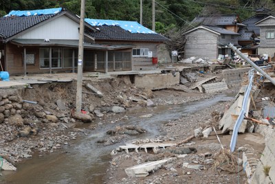 元日の地震から一変　豪雨と二重被災した孤立集落で見た爪痕