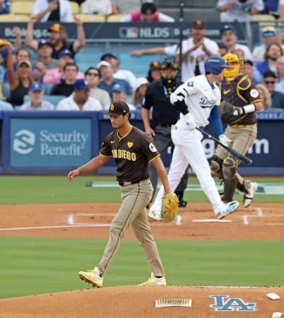 大谷のドジャース、優勝決定シリーズ進出　山本勝利投手、ダル2失点