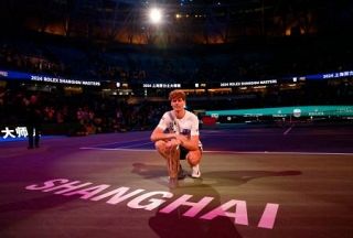 ヤニク・シナーが今季７勝目　男子テニスのマスターズ上海大会