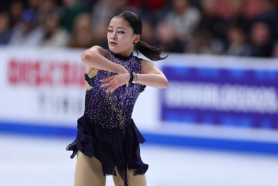 フィギュア女子SP　渡辺倫果3位、樋口新葉4位　GPアメリカ