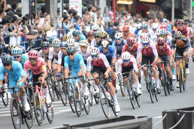 宇都宮で自転車ジャパンカップ「クリテリウム」　沿道の5万人が熱狂