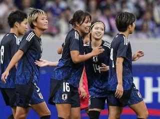 なでしこ、韓国に４―０で快勝　サッカー女子の親善試合