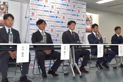 阪神1位の伊原「NTT西日本で優勝したい」　社会人野球日本選手権