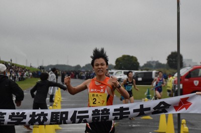 拓大一が優勝　16年ぶり3回目の都大路へ　高校駅伝・東京男子